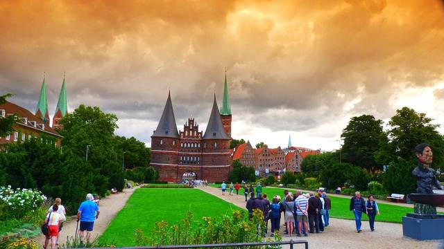 Holsten Gate Lübeck Historically
