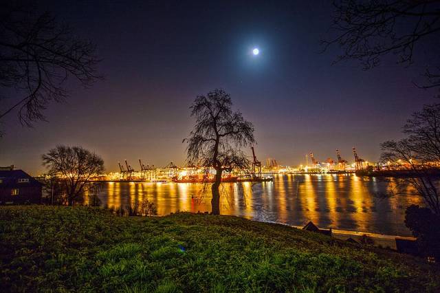 Hamburg Port Elbe