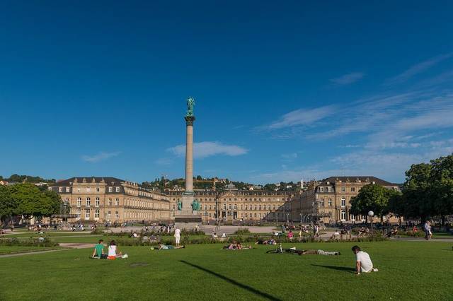 Stuttgart New Castle Schloßplatz