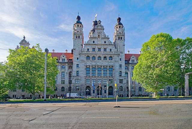 New Town Hall Leipzig Saxony