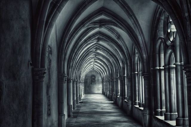 Black And White Trier Church